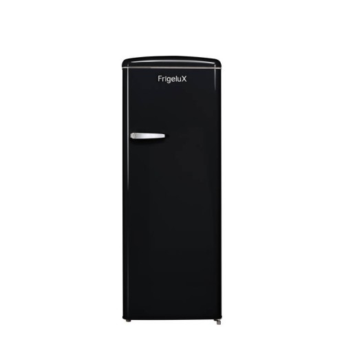Retro Vintage Černá skříňová lednice 218L RF218RNA++ - FrigeluX