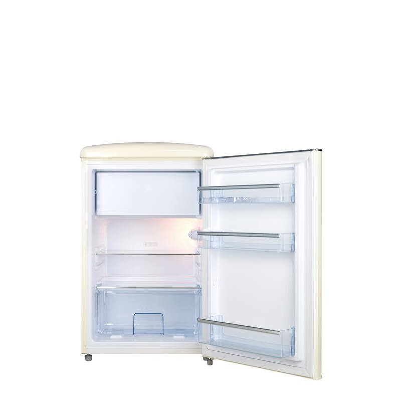 Retro Vintage Krémová Stolní Lednice 108L R4TT108RCE - FrigeluX