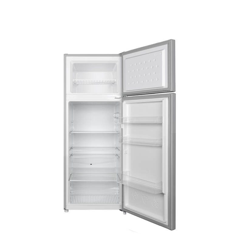 Stainless steel double door refrigerator RDP216XE 211L - FrigeluX
