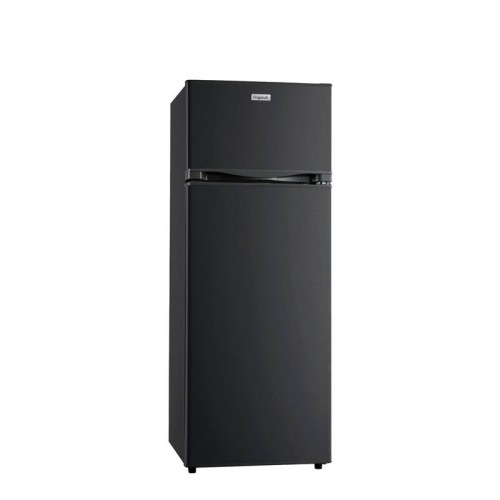 Double door refrigerator Black RDP215NE 205L - FrigeluX