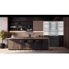 Černá lednice-mrazák French Door FRD190XBI 413L - FrigeluX