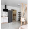 Tmavá Inox kombinovaná lednice RC262XE 262L - FrigeluX