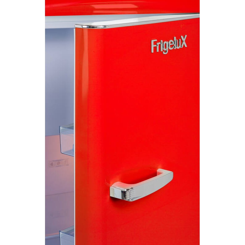 Retro Vintage Černá skříňová lednice 218L RF218RRA++ - FrigeluX