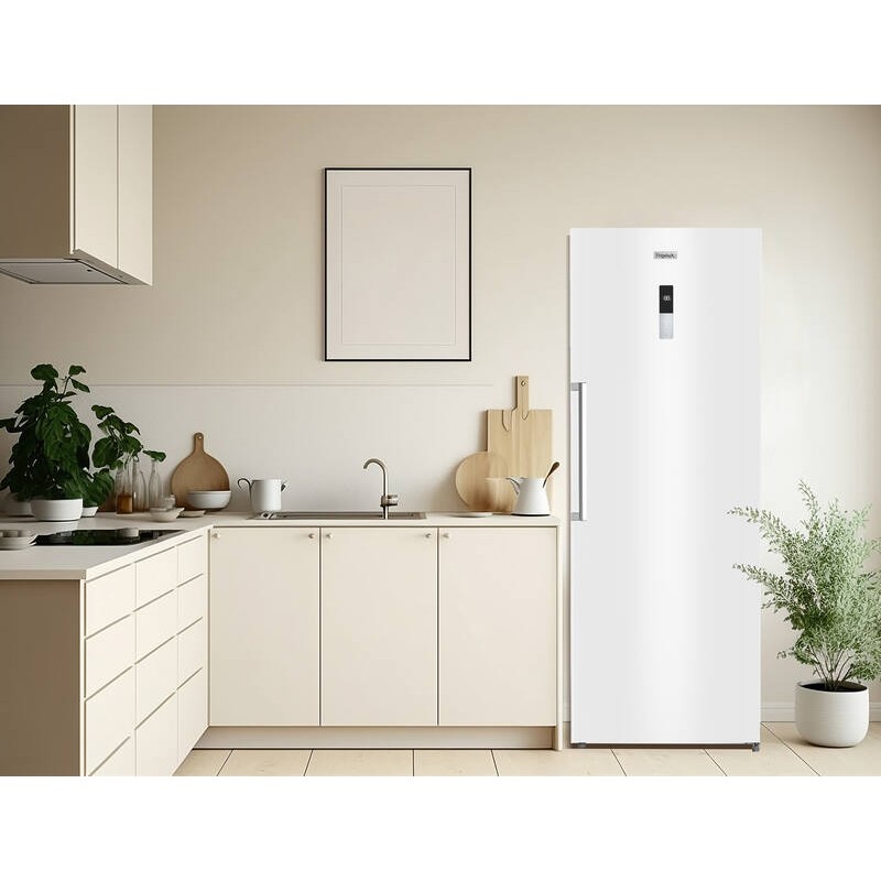 Bílá skříňová lednice RA445BE 475L - FrigeluX