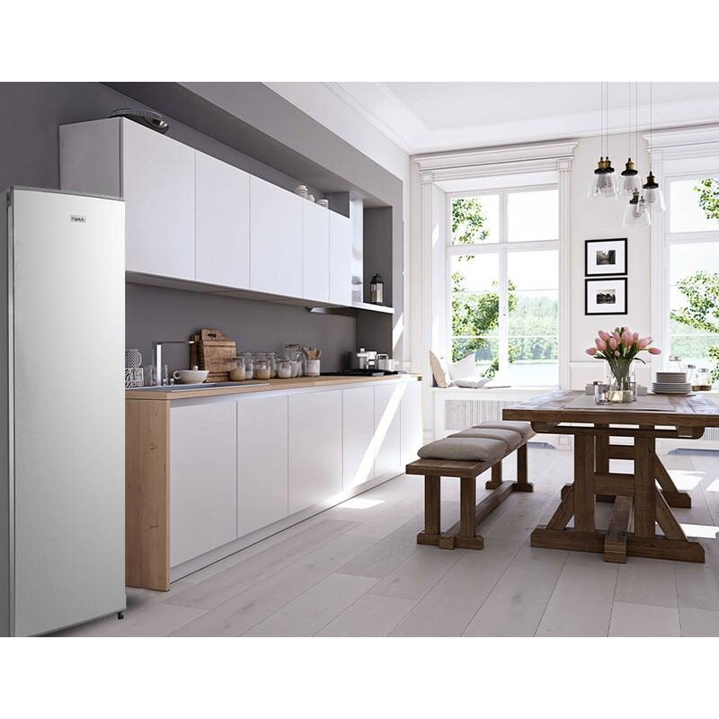 Vertikální lednice Inox Look RA235XE 230L - FrigeluX