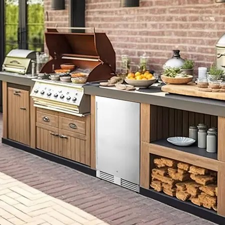 Outdoor refrigerators